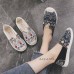 Women Casual Soft Patchwork Round Toe Fisherman Shoes